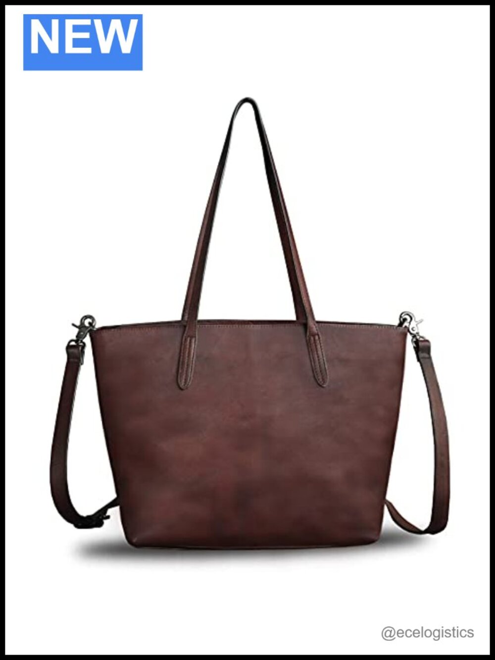 Genuine Leather Handbag Vintage Shoulder Bag Purse Handmade Tote Crossbody